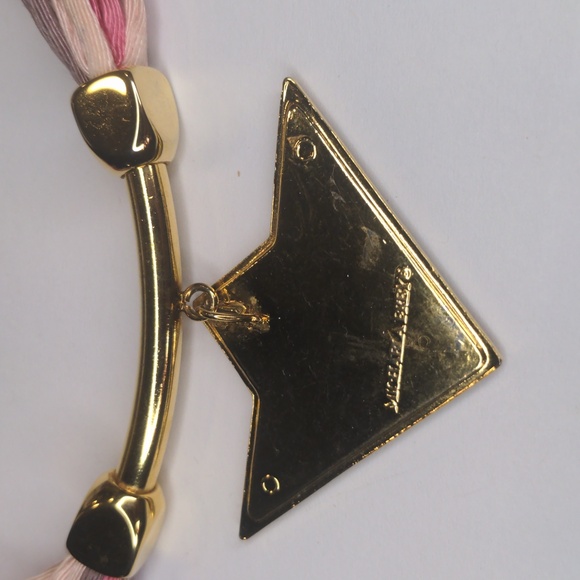 Vintage 1980s Michaela Frey Enamel Pendant Necklace – Signed Modernist Style - Picture 6 of 8